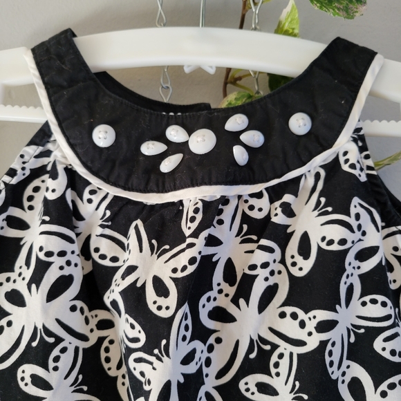 Gymboree Baby Girl's Sleeveless Butterfly Dress 12-18 Months - Picture 3 of 7